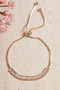 Heliophilia Silver Pulsera de Metal Dorada CBL9788